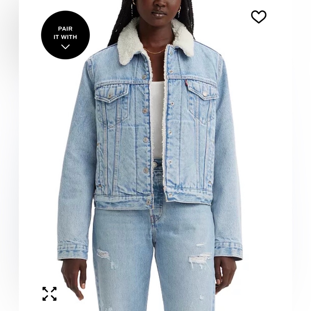 Levi's Women's ORIGINAL SHERPA TRUCKER JACKET